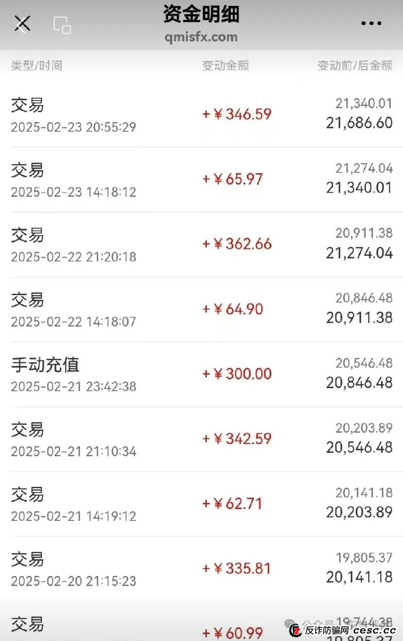 “亚盟联盈”期货带单资金盘骗局