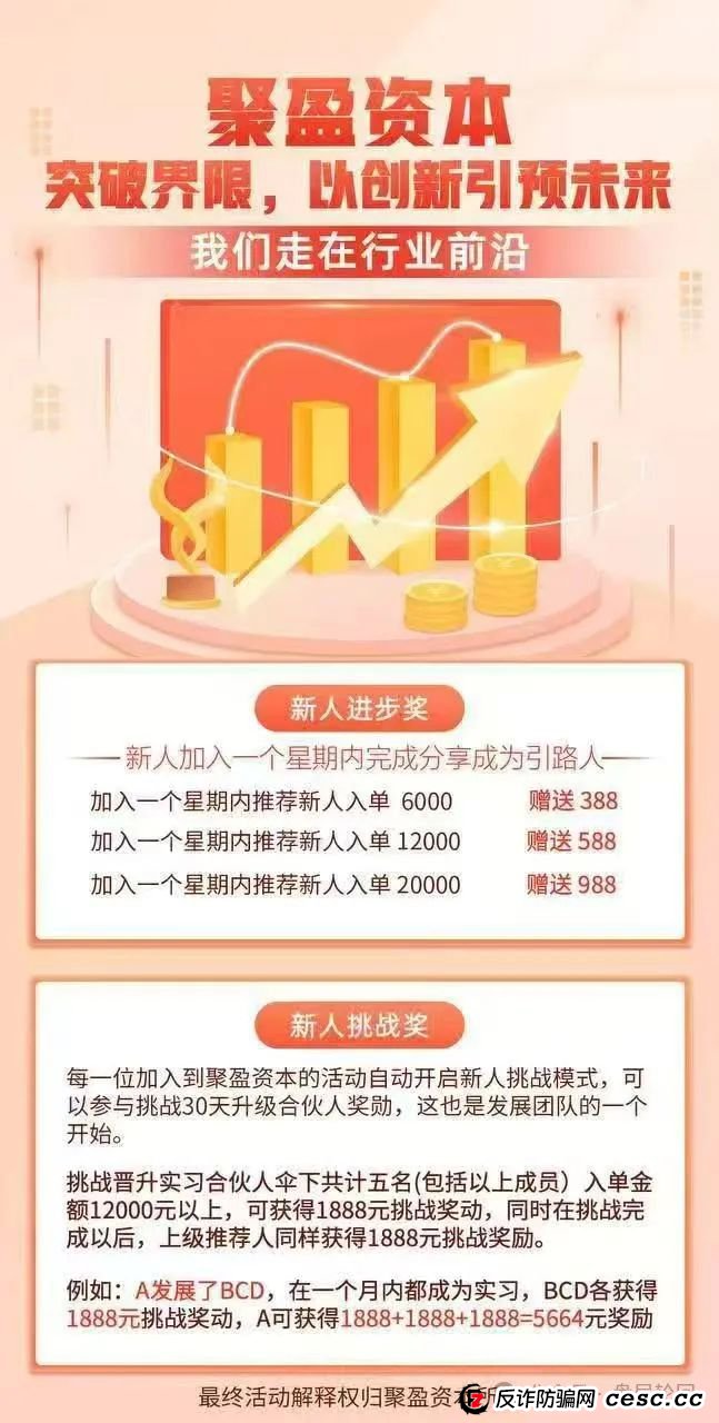 【聚盈资本】又一个套牌股票跟单类资金盘骗局,典型的一轮圈韭菜盘,看见一定要远离! 【聚盈资本】又一个套牌股票跟单类资金盘骗局,典型的一轮圈韭菜盘,看见一定要远离!