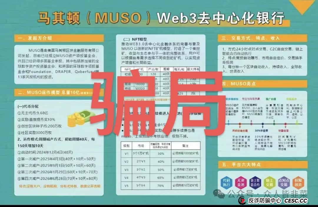 “别碰！这些都是资金盘诈骗项目（全娱时代、艾兴合、马其顿、元大资本），有些已经跑路，别被骗了！