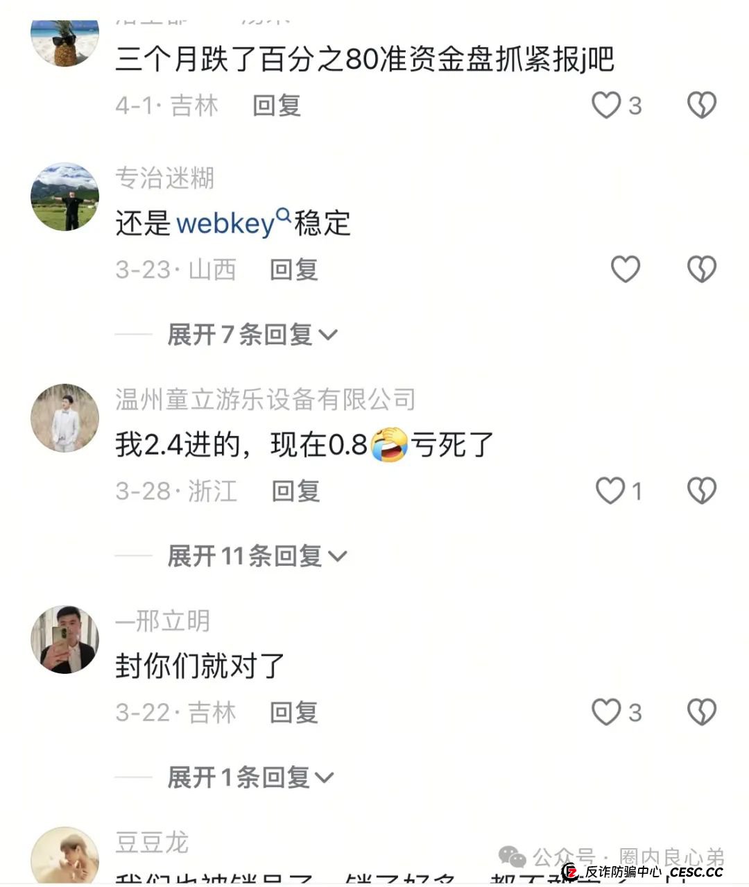 警惕！市场21个资金盘项目汇总，有你参与的吗？不是在跑路的边缘，就是跑路边上。