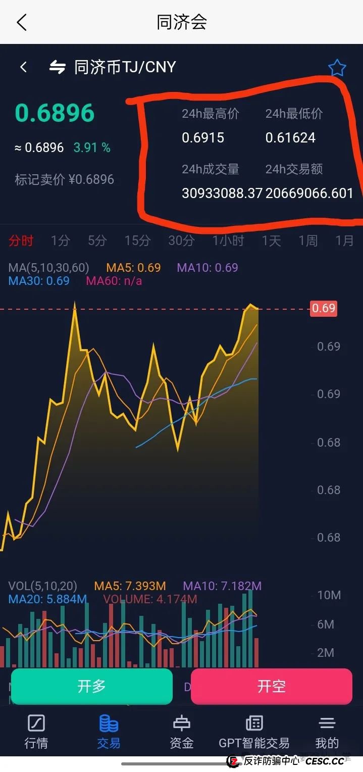 曝光一个虚假的虚拟币质押骗局（同济会）