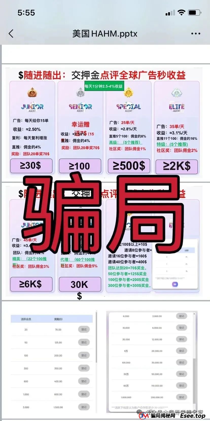 警惕【哈姆HAHM】分红类资金盘骗局，看见一定要远离！！