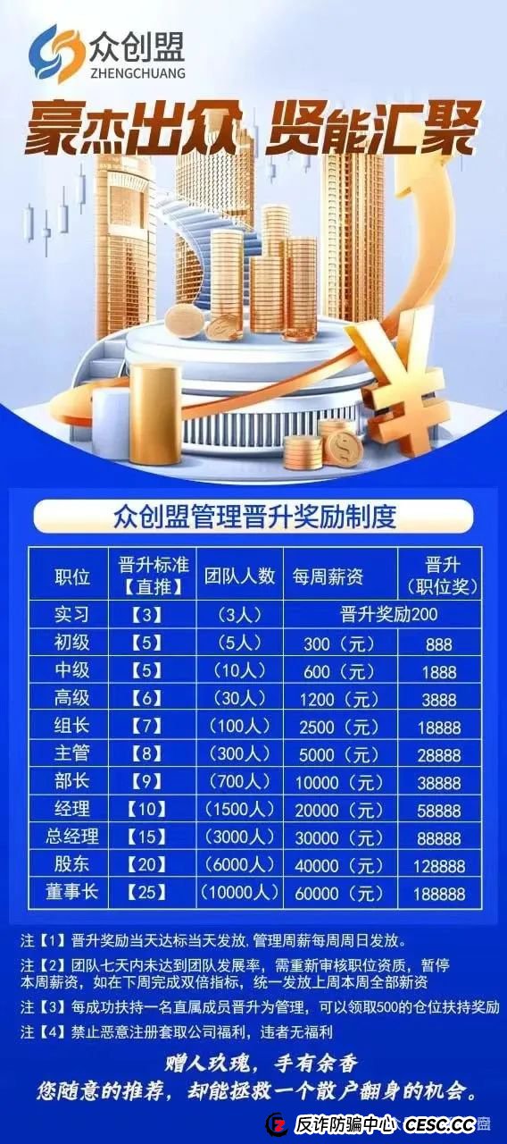 【众创盟】股票跟单类资金盘骗局，已经开始单割，即将崩盘跑路，聪明的会员早已安全撤离...