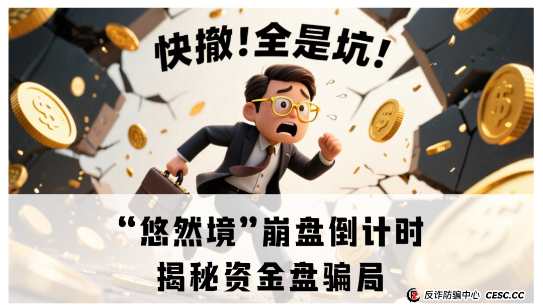 “悠然境”崩盘倒计时，揭秘资金盘骗局