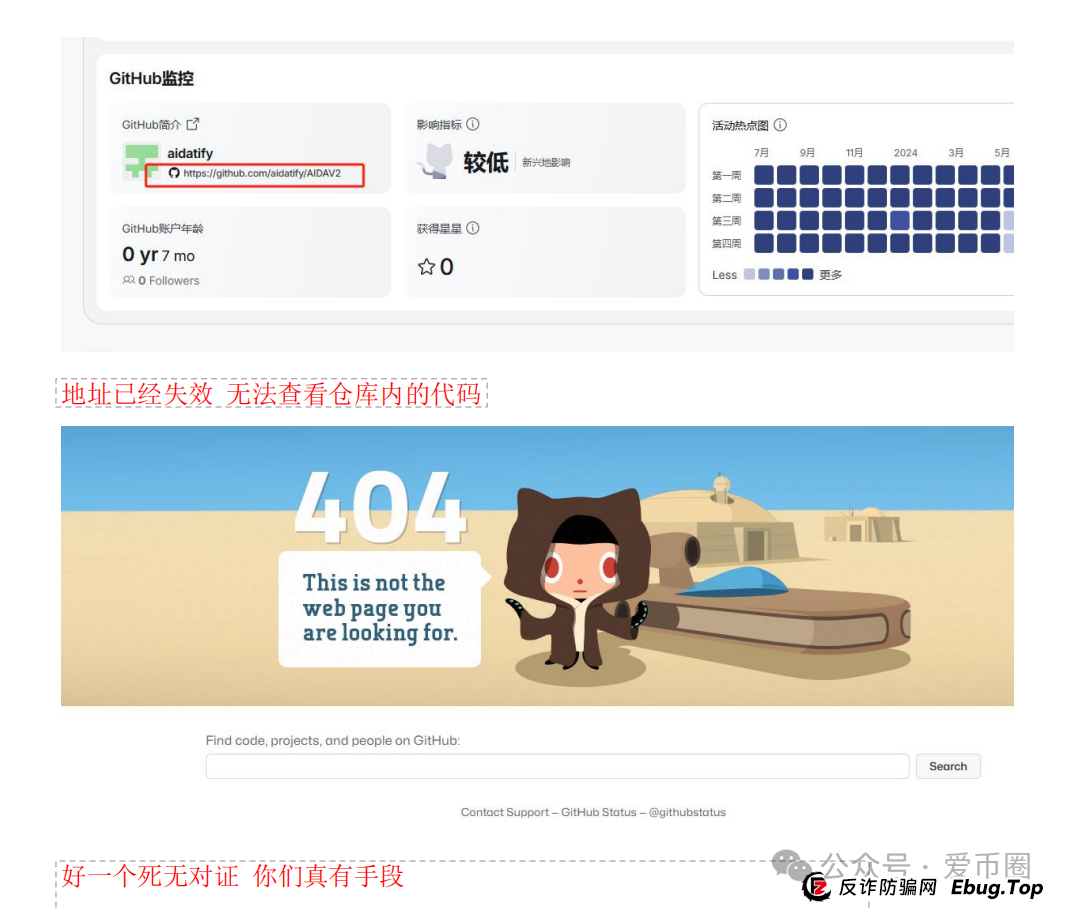 预警 | AIDAV2毫无造血功能，纯纯传销资金盘！Aidatify换皮项目，雷霆社区与境外诈骗团伙勾结割韭菜！