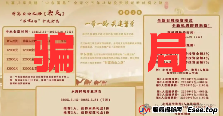 5月28日：最新资金盘骗局曝光，（100X交易所，嘉货优选，中永国昌，亚特国际）暴雷就在一瞬间，镰刀挥起防不胜防