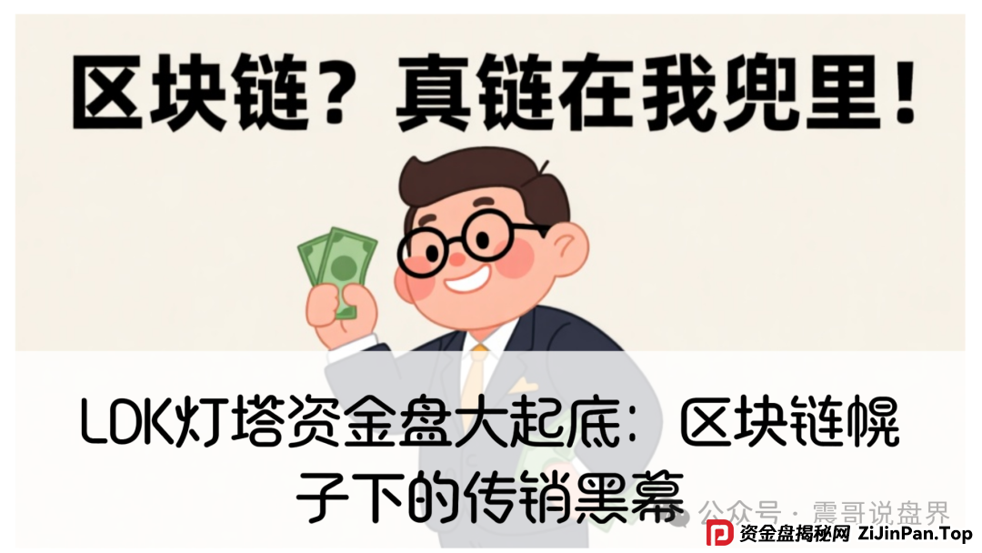 【震哥拆盘】LDK灯塔资金盘大起底：区块链幌子下的传销黑幕