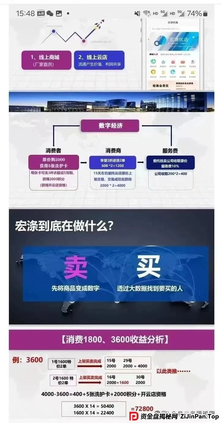 曝光：【宏涤洗衣】实为 “资金盘”，疯狂拉人头后，三十万会员正踩在 “爆雷” 边缘