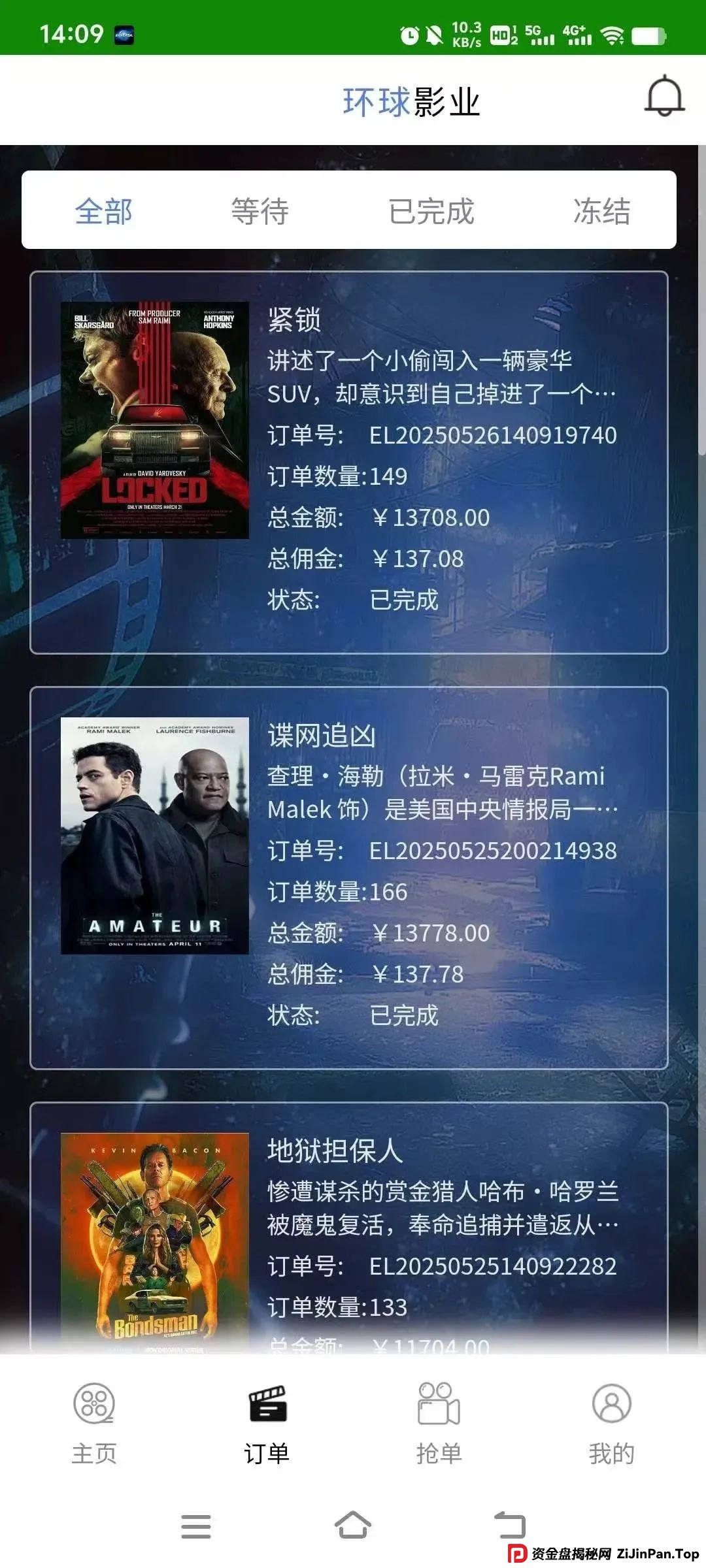 “环球影业”分红类资金盘骗局，短命盘一个，即将崩盘跑路，尽快撤离。