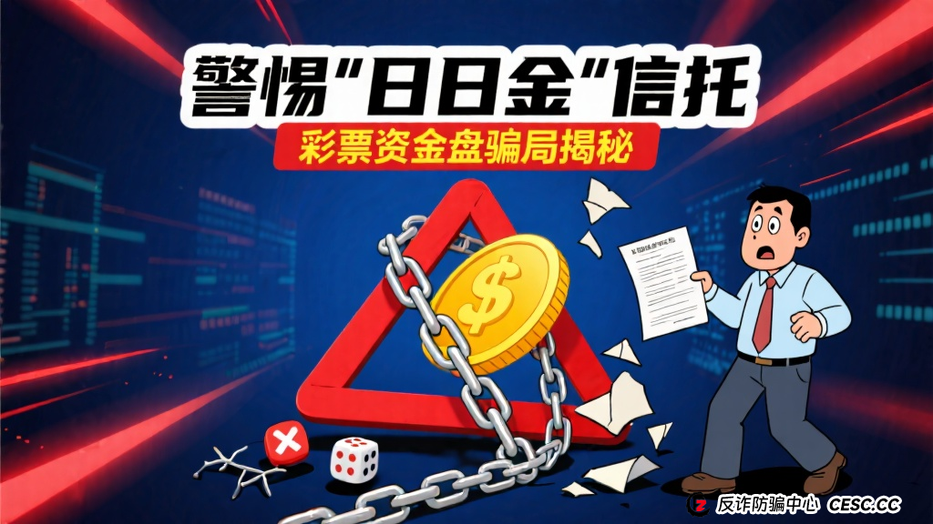 震哥揭秘“日日金”信托彩票资金盘骗局：这帮人又在割韭菜，千万别上当！