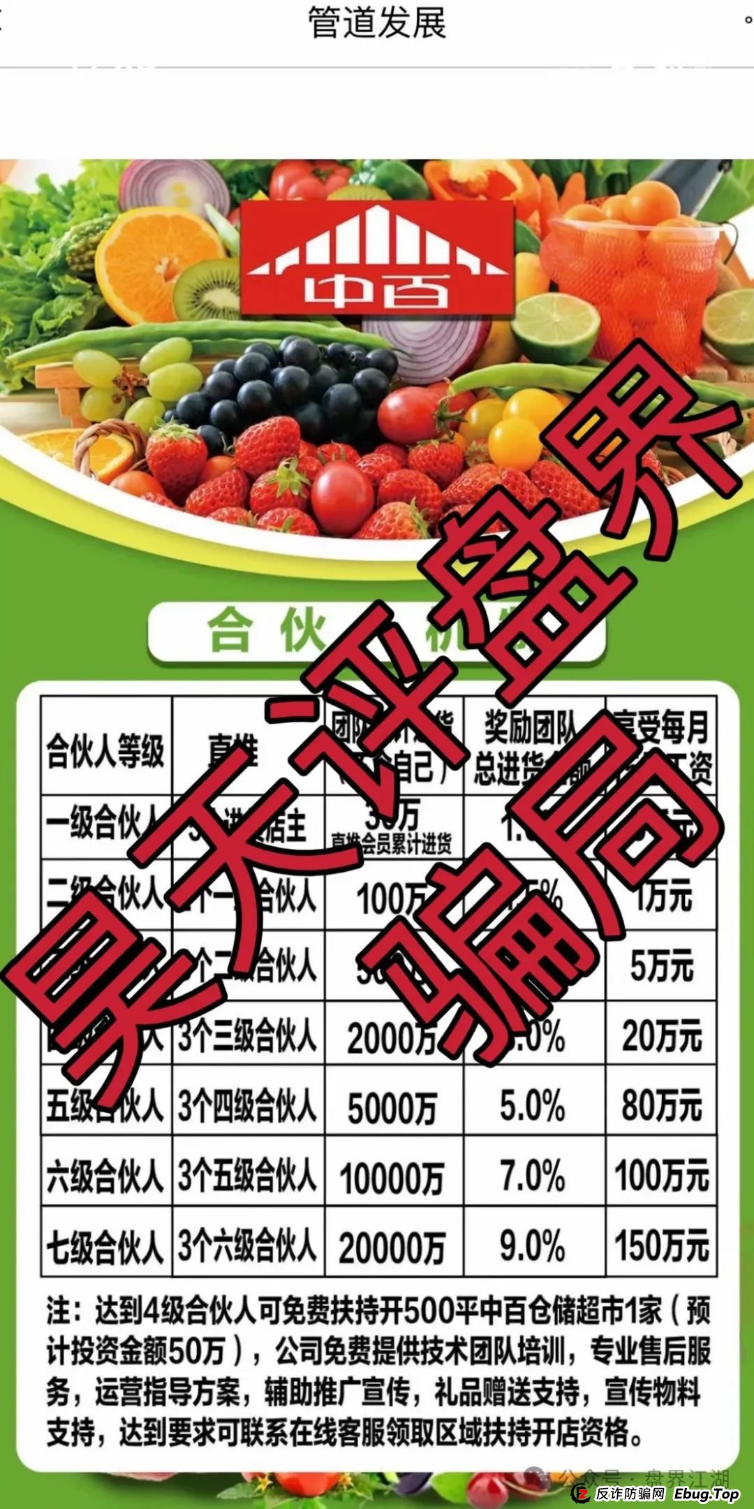 中百好物app冒充正规公司的分红类资金盘骗局，已经开始二次收割，高度预警，即将崩盘跑路！