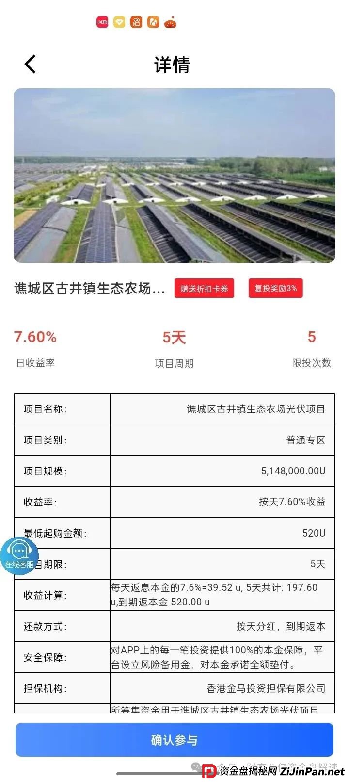 7月3日最新资金盘项目骗局曝光，中环新能源CHG，云誉证券（链通云），福和优选，先锋领航俱乐部，阿里数农随时可能卷钱跑路！