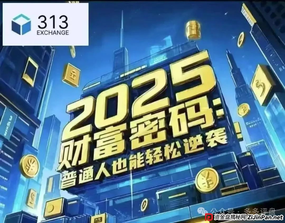 “313 交易所” 跟单骗局将崩盘