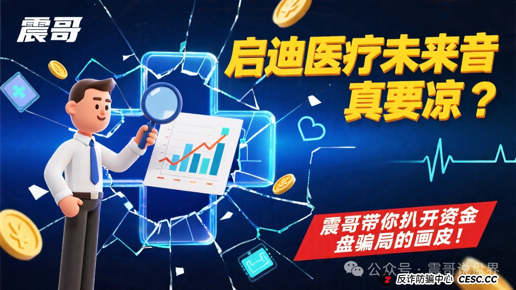 启迪医疗未来音(康启源)真要凉?震哥带你扒开资金盘骗局的画皮!