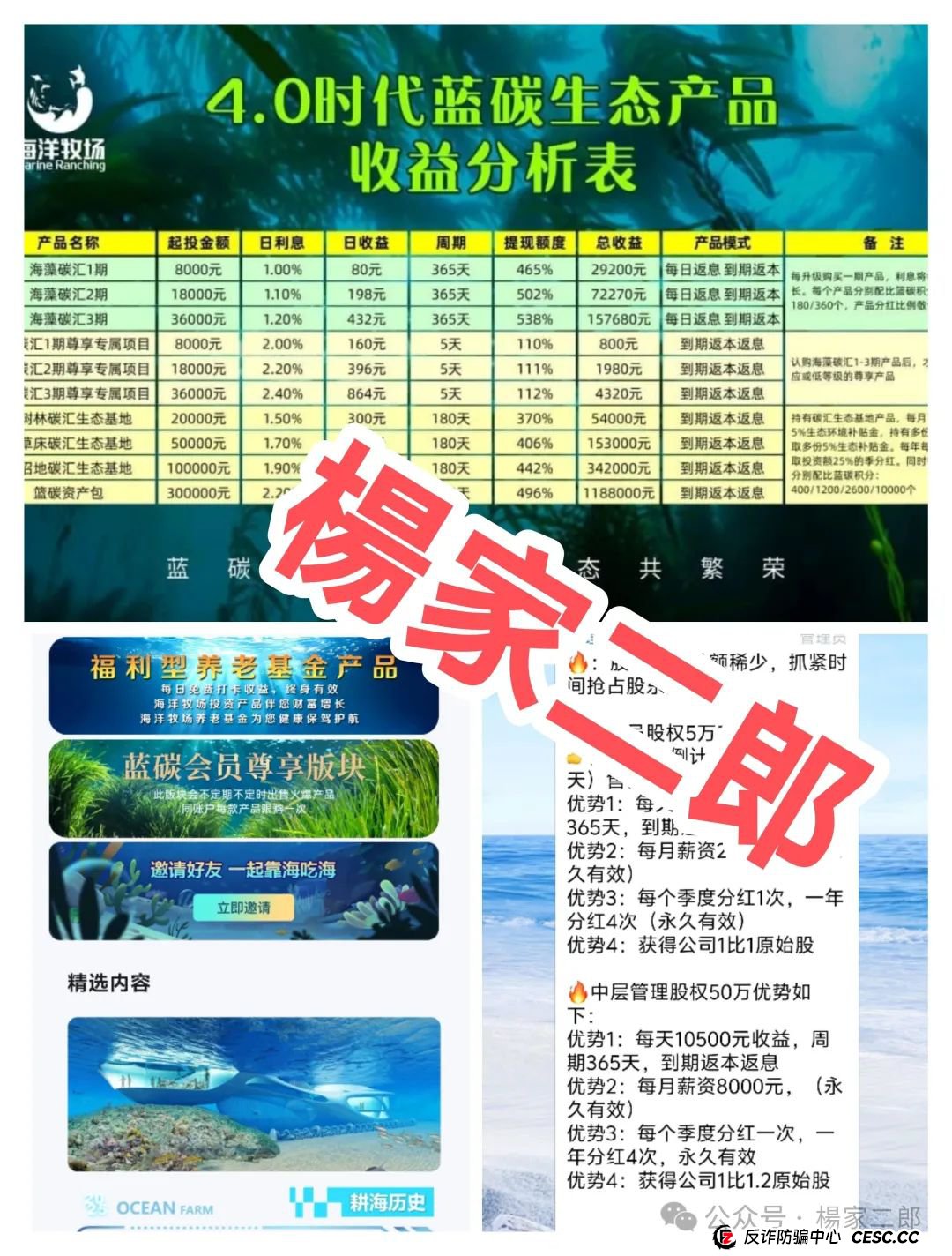 深度揭秘:“海洋牧场app”套用国家政策的理财资金盘骗局！