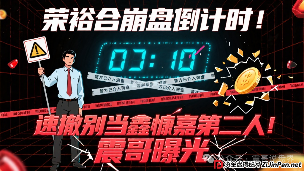 荣裕合崩盘倒计时！警方已介入调查，速撤别当鑫慷嘉第二人！震哥曝光