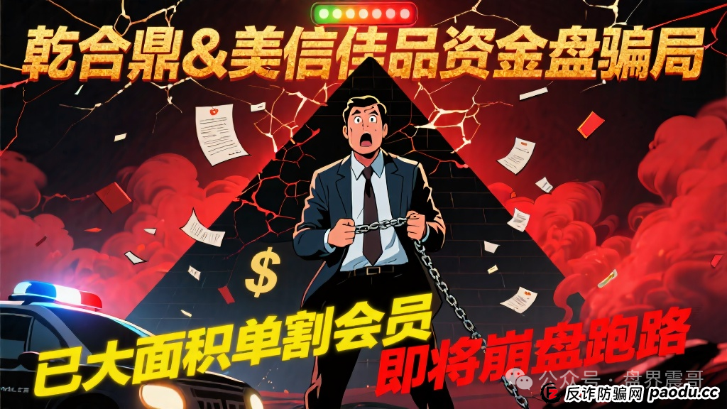 乾合鼎（兴红资管）&amp;美信佳品资金盘骗局，已经大面积单割会员，即将崩盘跑路
