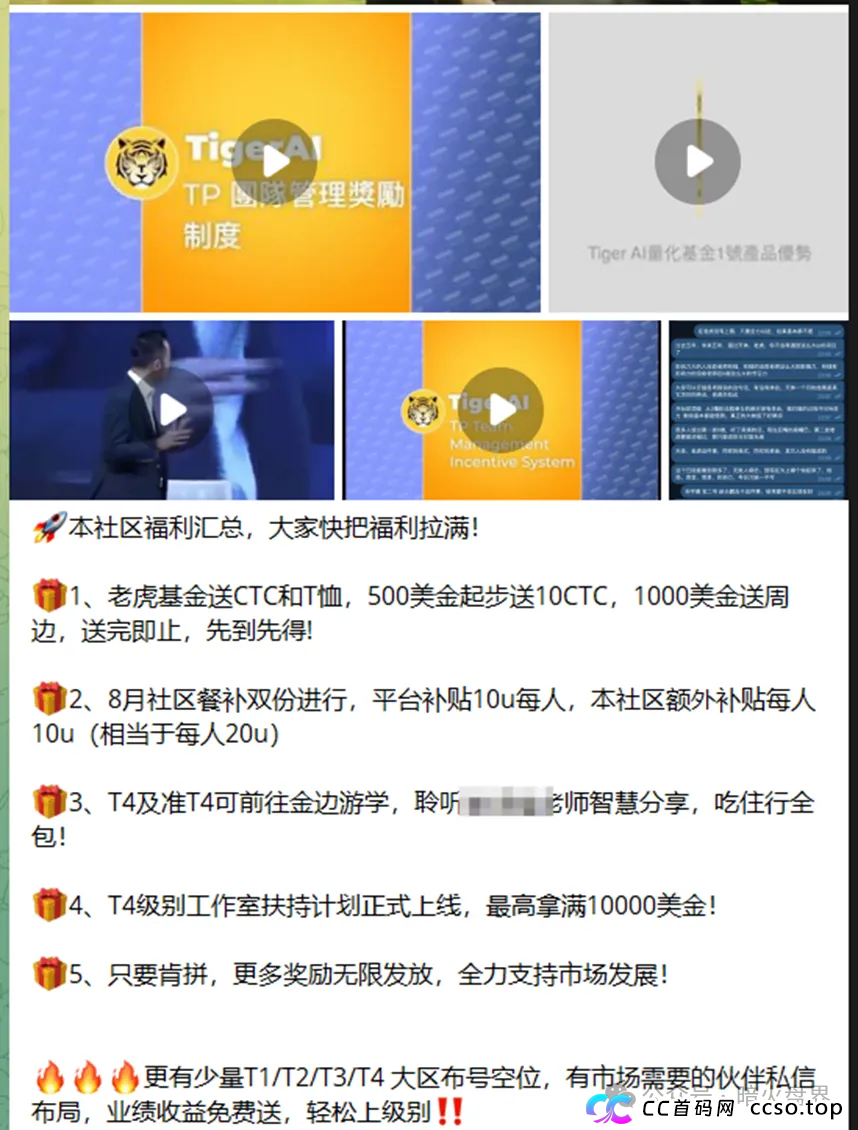天体交易所搞的老虎AI就是一个资金盘骗局,投资回报率高达800% 天体交易所搞的老虎AI就是一个资金盘骗局,投资回报率高达800%