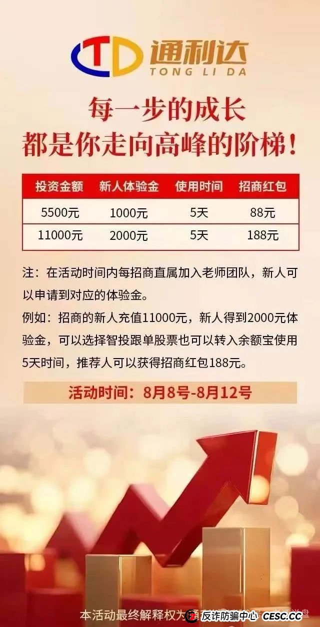 揭秘通利达股票跟单骗局:原众益汇团队卷土重来,截稿前已崩盘跑路!