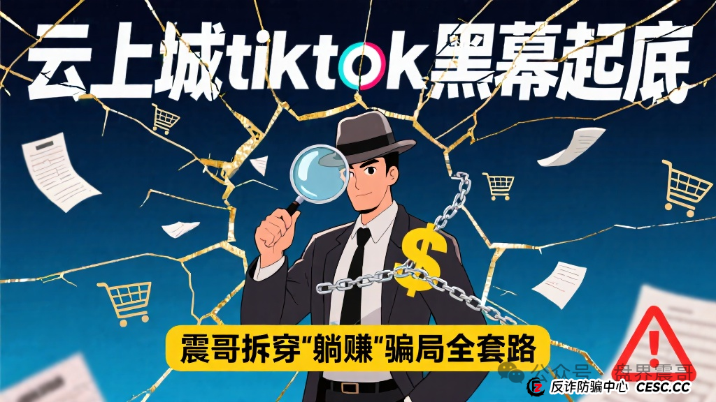 云上城tiktok黑幕起底:震哥拆穿跨境电商"躺赚"骗局全套路 云上城tiktok黑幕起底:震哥拆穿跨境电商"躺赚"骗局全套路