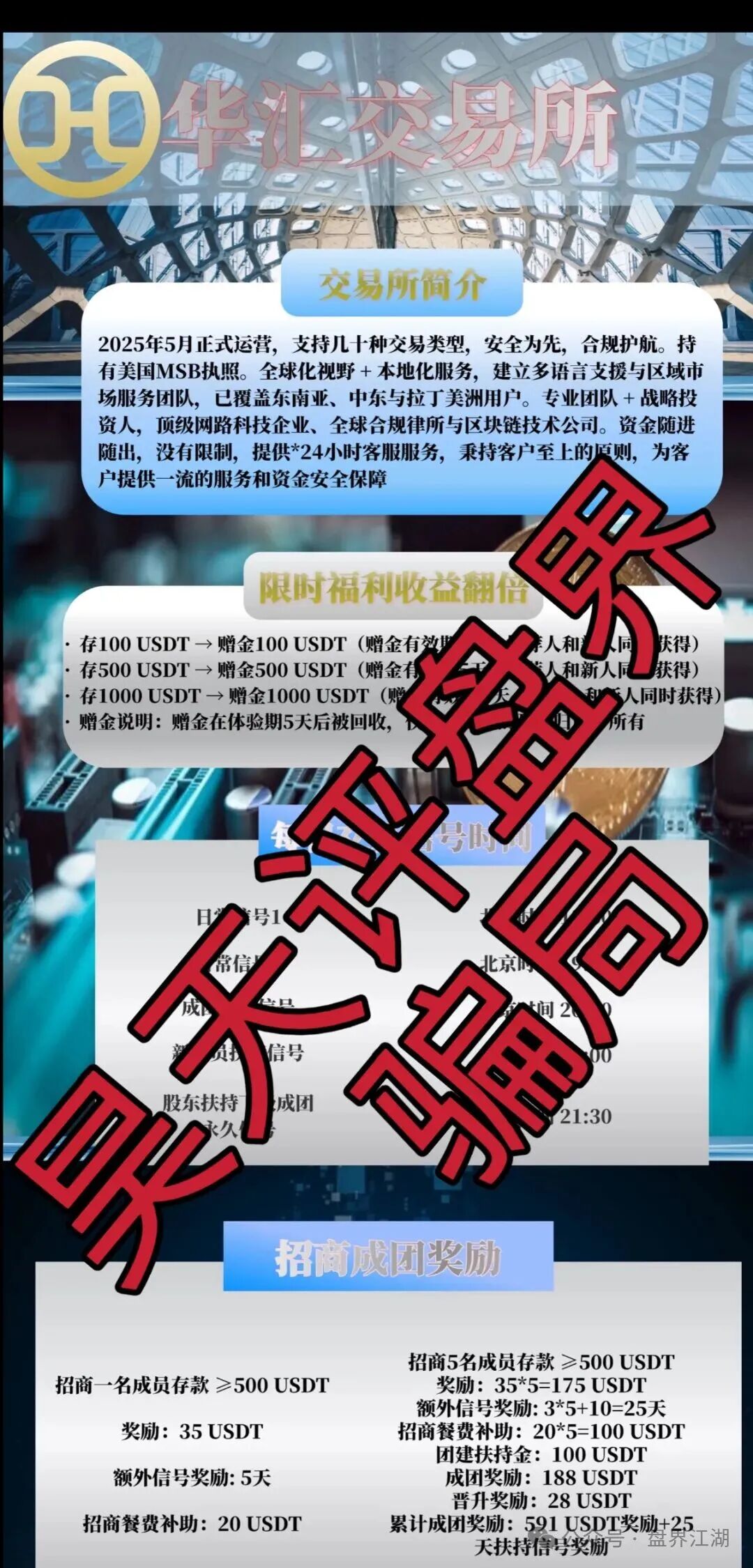 鼎晟合/华汇交易所合约跟单类资金盘骗局,典型的杀猪盘,大团队已经撤离,高度预警,即将崩盘跑路! 鼎晟合/华汇交易所合约跟单类资金盘骗局,典型的杀猪盘,大团队已经撤离,高度预警,即将崩盘跑路!