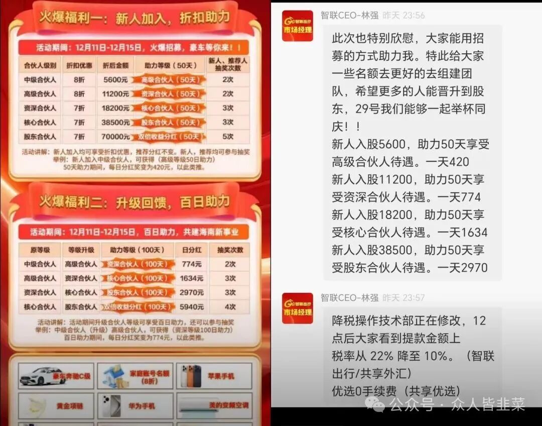 紧急预警：“赚多啦”“智联出行”“新庚资本”等6个资金盘骗局，近期接连暴雷，跑路潮已经开始了